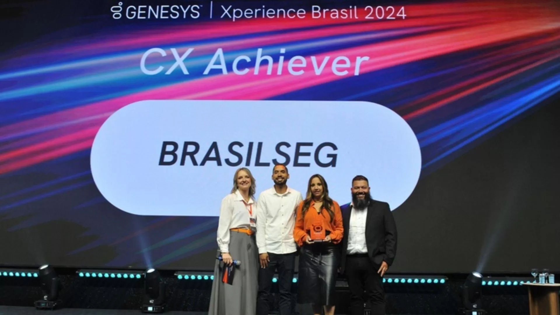 Brasilseg recebe Prêmio Genesys CX Awards