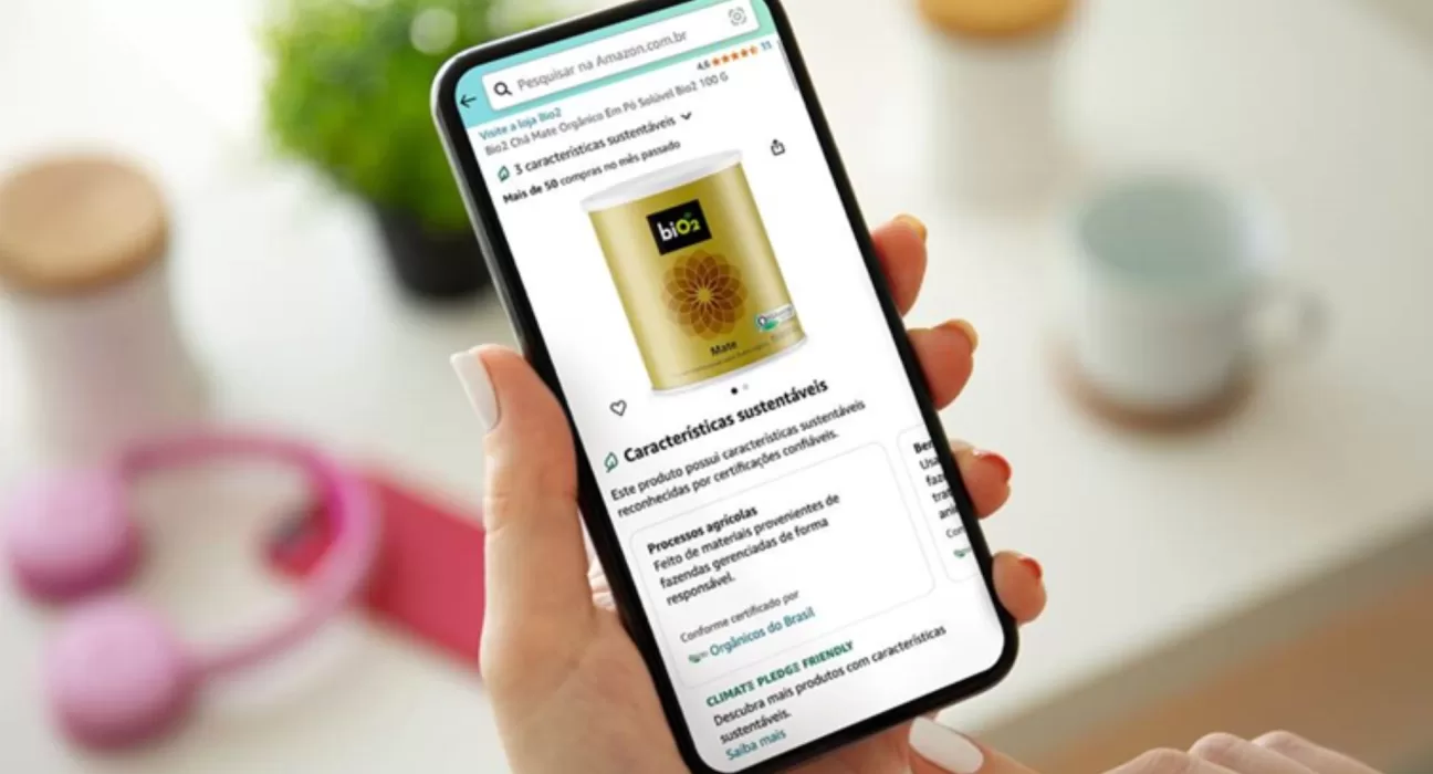 Amazon lança novo programa para ajudar clientes brasileiros a fazer compras mais sustentáveis