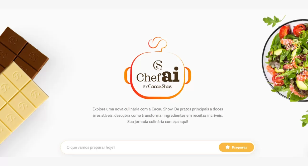 Cacau Show lança chatbot de culinária com a BlueShift